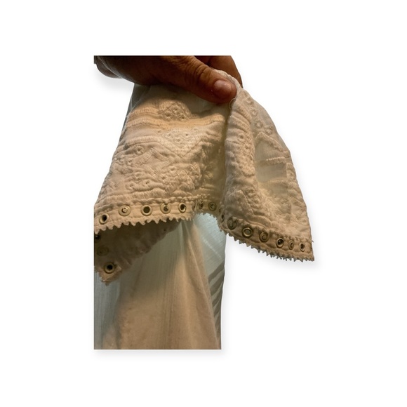 Women’s Isabel Marant Etoile Alexia white bohemian blouse, size 42 ( sz10) - Picture 3 of 5